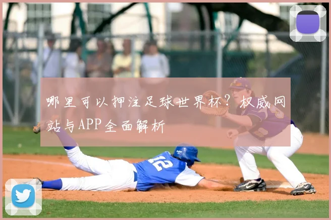 哪里可以押注足球世界杯？权威网站与APP全面解析
